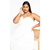 Women's Plus Size Ivy Dress - white | CITY CHIC - image 4 of 4