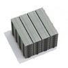 DOMETOUR Pack of 11 WPC Wood-Plastic Composite Patio Deck Tiles, DIY Interlocking, Quick Deck, Water Resistant Indoor Outdoor, 11.8' SKYGREY - 4 of 4