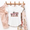 The Juniper Shop On The Hunt Truck Pink Toddler Flutter Sleeve Tee - 2 of 2