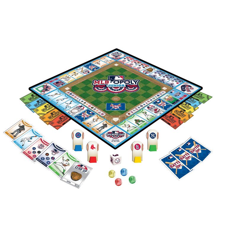 MasterPieces Opoly Kids & Family Board Games - MLB League Opoly Junior, 3 of 6