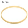Unique Bargains Bamboo Handmade DIY Craft Wedding Dream Catcher Floral Hoops 12 Pcs - 3 of 3