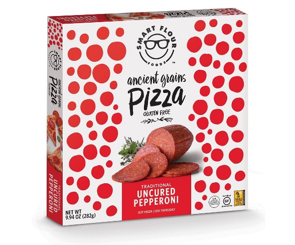 Smart Flour Uncured Pepperoni Frozen Pizza - 10.1oz