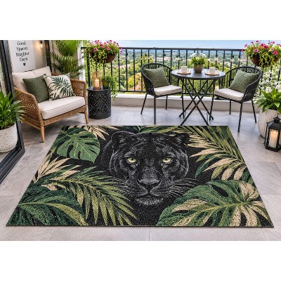 FC Design 5' x 7' Gothic Oriental Wildlife Waterproof Outdoor Area