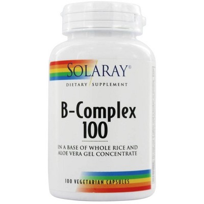 Solaray B Complex 100 Vitamin B  -  100 Count