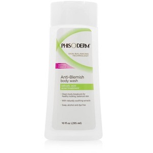 Phisoderm - Anti Blemish Body Wash, Acne Treatment, 10 Oz - 1 of 4