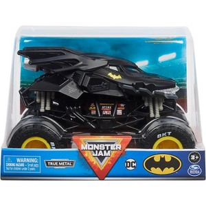 Monster Jam Official Batman Monster Truck - Retro Batmobile Collector 1:24 Scale Die-Cast Vehicle - Collectible Gift for Fans & Kids - 1 of 4