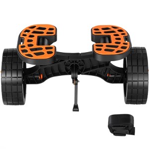 VEVOR Heavy Duty Kayak Cart, 320lbs Load Capacity, Detachable Canoe Trolley Cart with 10'' Solid Tires, Adjustable Brackets & Nonslip Support Foot - 1 of 4