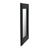 Firwood Rattan Wall Mirror Black - Storied Home: Boho Style, No Assembly, Wall Mount, 24.5"x29.75" - 3 of 4