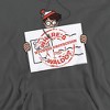 Wheres Waldo Witness Protection Adult Pull-Over Hoodie - 2 of 4