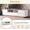 Modern TV stand for TVs up to 80'' , Media Console with Multi-Functional Storage, Entertainment Center with Door Rebound Device, TV cabinet - 2 of 4