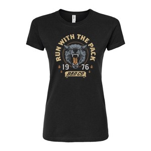 Women's - Bad Company - Run With The Pack Fitted Graphic T-Shirt - 1 of 2