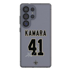 NFL New Orleans Saints Players Game Tactic Clear Cell Phone Case for Samsung Galaxy - 1 of 4