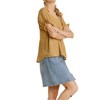 Women's Square Neck Floral Babydoll Top - umgee - 2 of 4