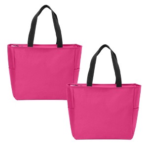 Port Authority Essential Zippered Tote Bag Set - 1 of 4