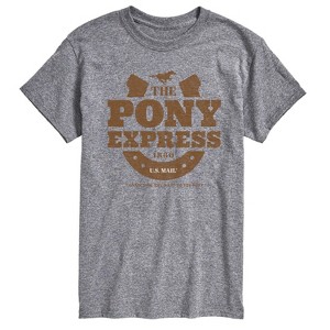 Men's - United States Postal Service - The Pony Express Mail 1860 Short Sleeve Graphic T-Shirt - 1 of 4