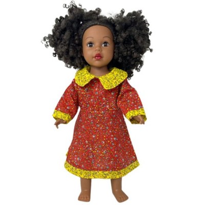 Doll Clothes Superstore Red School Dress Fits 18 Inch Girl Dolls Like American Girl, Our Generation and My Life Dolls