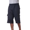 Pro Club Men's Six Pocket Fleece Cargo Shorts - 3 of 4