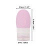 Unique Bargains Refillable Portable Silicone Pump Bottle for Travel 1 Pc - 4 of 4