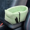 Unique Bargains Plaid Style Dog Car Seat - 2 of 4