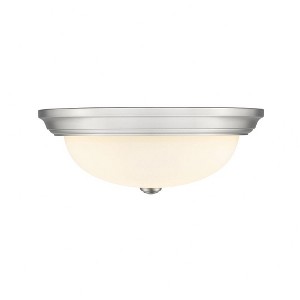 Millennium Lighting 3 - Light Flush Mount in  Brushed Nickel - 1 of 2
