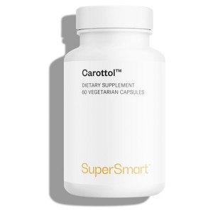 SuperSmart Carottol - Carotenoid Complex - with Beta Carotene, Lycopene, Lutein & Zeaxanthin | Non-GMO & Gluten Free - 60 Vegetarian Capsules - 1 of 1