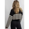 Women's CORBIN STRIPED SWEATER - CRESCENT - 3 of 3