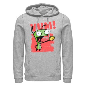 Men's Invader Zim Yum! Gir Taco Pull Over Hoodie - 1 of 4