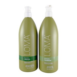 Loma Nourishing Shampoo - (33.8 oz) & Nourishing Conditioner (33.8 oz) DUO SET KIT - Revive Your Vibe: The Ultimate Nourishment Duo - 1 of 4