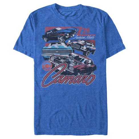 Men's General Motors Camaro Z28 American Muscle Defined Distressed T ...