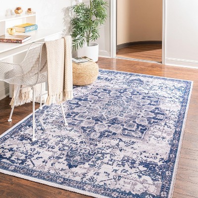 Unique Loom Renaissance Roma Border Washable Indoor Flatweave Woven Area Rug