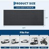 7.8x18ft Diamond Tread Garage Floor Mat - 2.8mm Thick PVC Rubber Roll with Non-Slip Surface for Garage, Gym, Workshop, Trailer & SUV Protection - 2 of 4