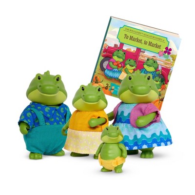 Li'l Woodzeez Bogglesby Alligator Family Small Figurine Set