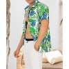 LA LEELA Mens Hawaiian Short Sleeve Button Down Shirt Men's Party Shirts Casual Holiday Summer Tropical Island Shirts for Men Funny - 3 of 4