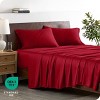 Rayon from Bamboo Solid Deep Pocket Sheet Set by Bare Home - image 3 of 4