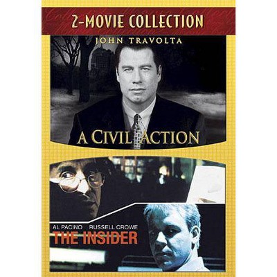 Civil Action / The Insider (DVD)(2008)