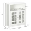 Kitchen Cabinet, Storage Cabinet, Sideboard Buffet Cabinet with Glass Doors for Kitchen, Living Room - 3 of 4
