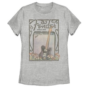 Women's Fender Since 1946 Retro Poster T-Shirt - 1 of 4