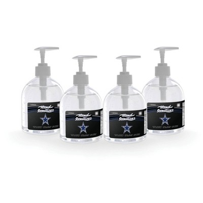 NFL Dallas Cowboys 16oz Pump Top Hand Sanitizer - 4pk