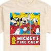 Men's - Disney - Mickey Goofy Donald Firefighter Crew Short Sleeve Graphic T-Shirt - 2 of 4