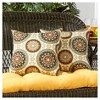Kensington Garden 2pk 17"x17" Square Outdoor Throw Pillows - 2 of 4