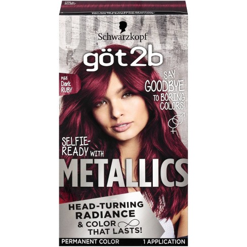 Got2B Color Metallic Dark Ruby - 4.8 fl oz