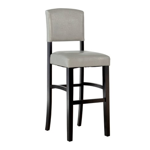 Morocco Upholstered Barstool Gray Linon Target