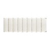 Jennifer Taylor Home Bella 52" Upholstered Modern Accent Bench, Ivory White Boucle - 4 of 4