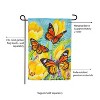 Evergreen Tulip and Butterfly Garden Suede Flag 12.5 x 18 Inches Indoor Outdoor Decor - 2 of 4