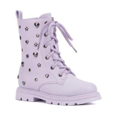 Olivia Miller Girl s Toddler Astro Girl Combat Boots Target