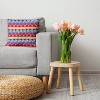 16"x16" Valentine's Day Love Garden Square Throw Pillow Corn Stalk - e by design - 3 of 4
