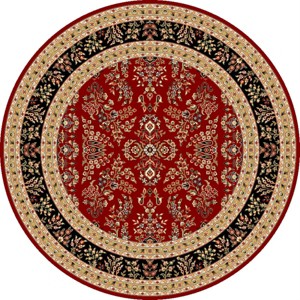 Lyndhurst Sarouk LNH331 Power Loomed Rugs - Safavieh - 1 of 3