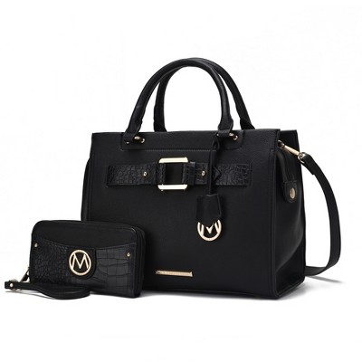 MKF Collection Virginia Vegan Leather Women’s Tote Bag with Wallet by Mia K