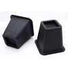 5 to 6-inch Super Quality Bed and Furniture Risers 4-pack in Black - Homeitusa - 3 of 3