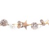Northlight Pre-lit Battery Operated Snowflakes and Stars Christmas Garland - 5.5' x 3" - Warm White LED - 4 of 4